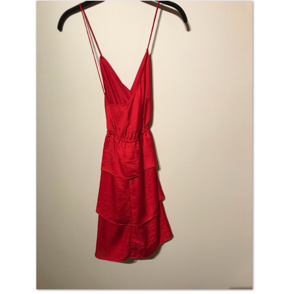 NWOT Urban Outfitters red layered dress - Picture 3 of 5